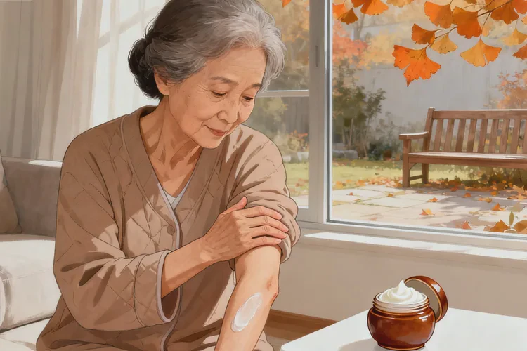 高齡老人手臂偶爾長濕疹能靠自己自愈嗎(圖1)