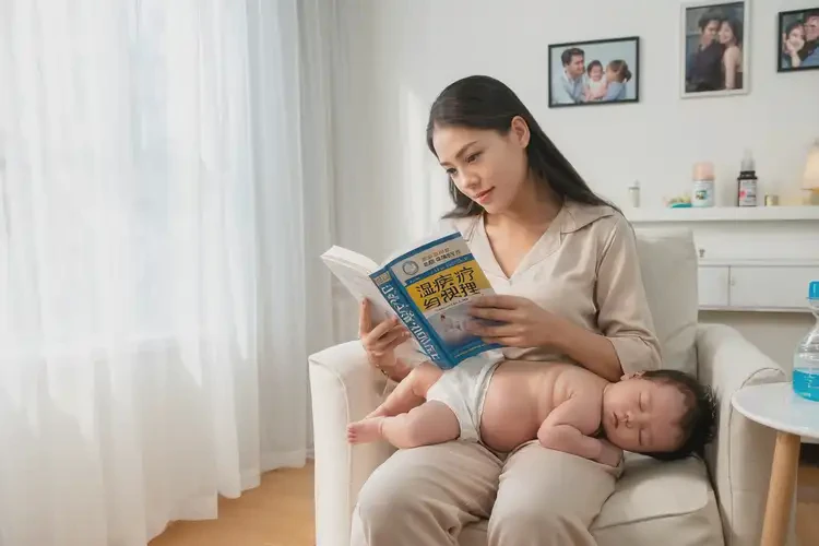 哺乳期媽媽面部起濕疹可以治好嗎(圖1)