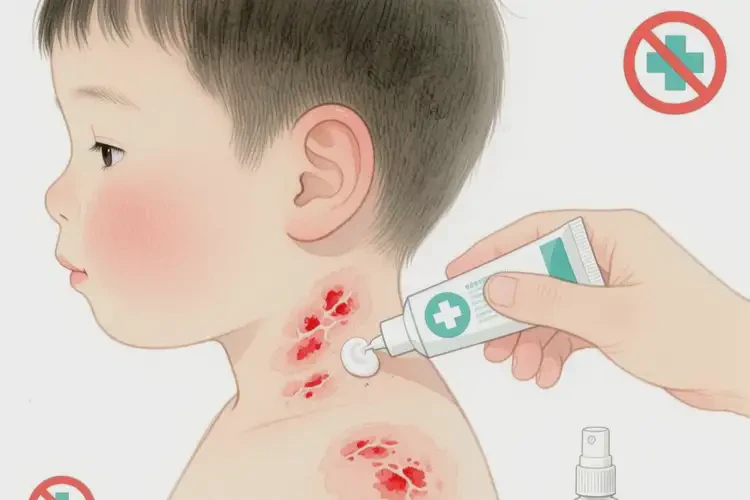 小孩脖子起濕疹可以治好嗎(圖4)