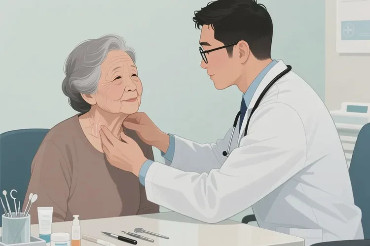 老年人脖子上出現(xiàn)濕疹能靠自己自愈嗎(圖3)