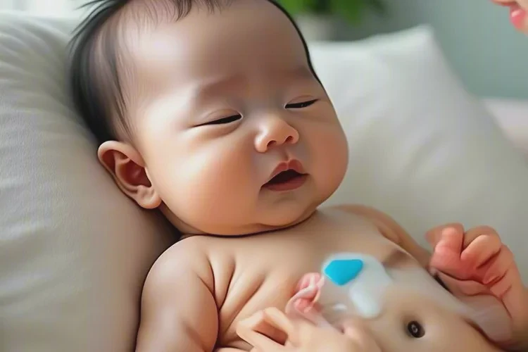 孩子肚子上經(jīng)常起濕疹可以治愈嗎(圖1)