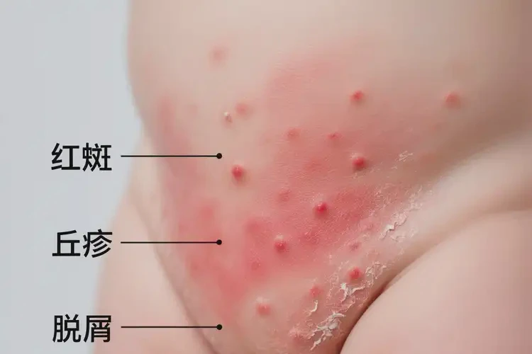 孩子屁股上偶爾起濕疹可以治好嗎(圖3)