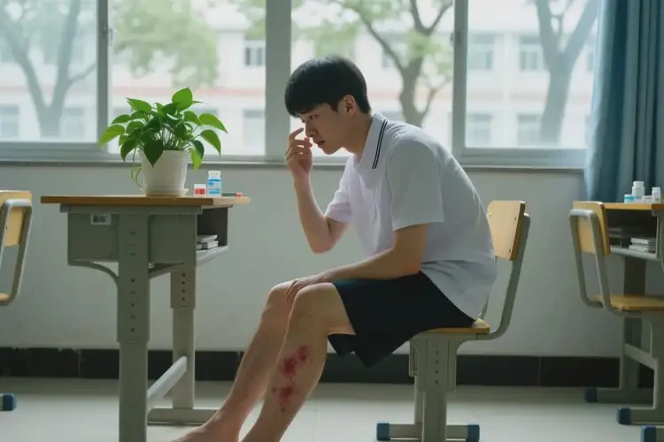 大學(xué)生小腿上偶爾長濕疹可以治好嗎(圖3)