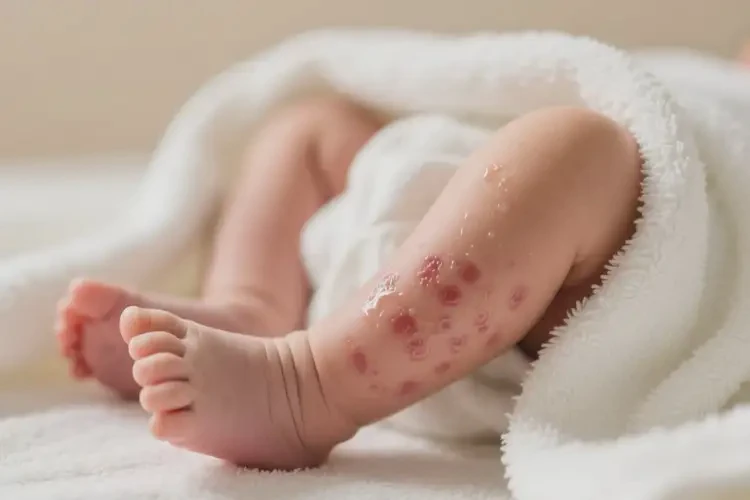 新生兒小腿上出現(xiàn)濕疹可不可以根治(圖4)