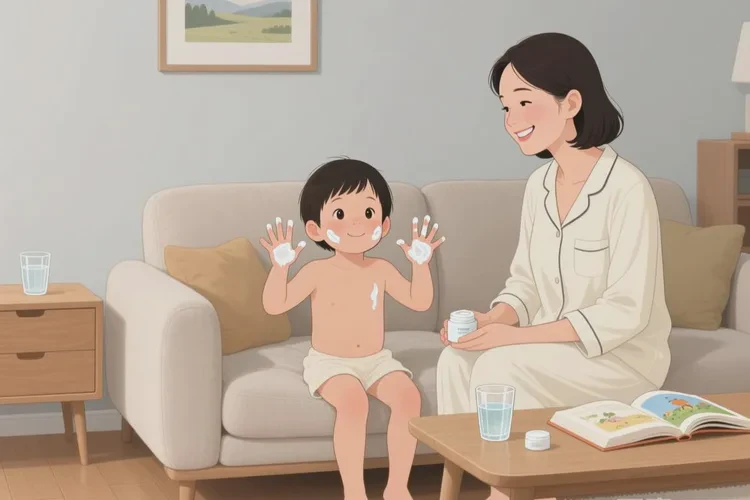 兒童手上出濕疹可以治愈嗎(圖1)