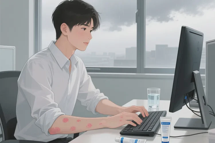 青年人手臂上容易長(zhǎng)濕疹能靠自己自愈嗎(圖3)