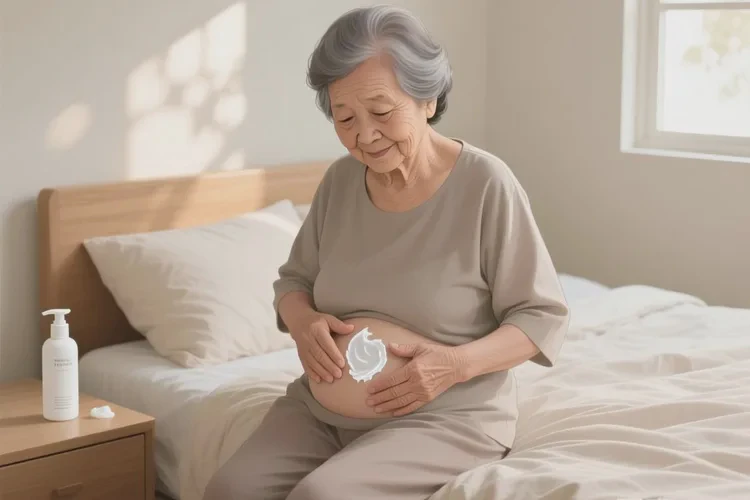 老年人肚子經(jīng)常起濕疹能靠自己自愈嗎(圖1)