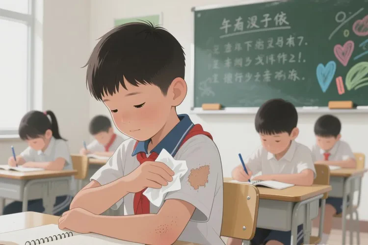 小學(xué)生手臂上出濕疹能靠自己自愈嗎(圖4)
