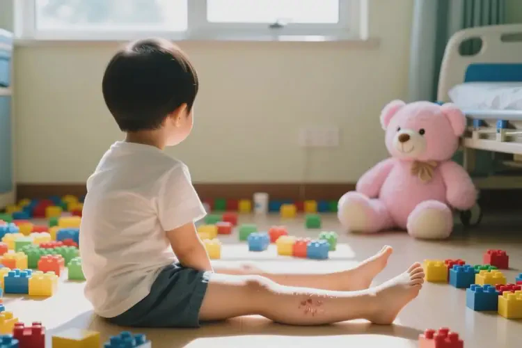 少兒小腿出現(xiàn)濕疹可以治好嗎(圖3)