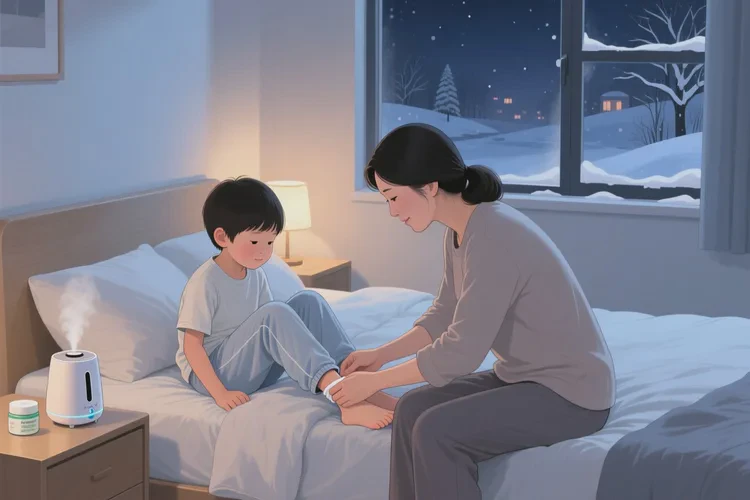 孩子小腿上起濕疹可以治愈嗎(圖2)