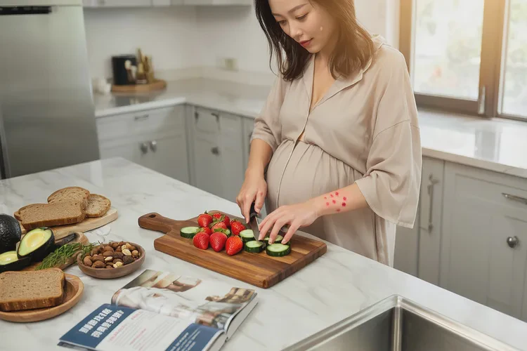 孕婦手臂長濕疹可以治愈嗎(圖4)