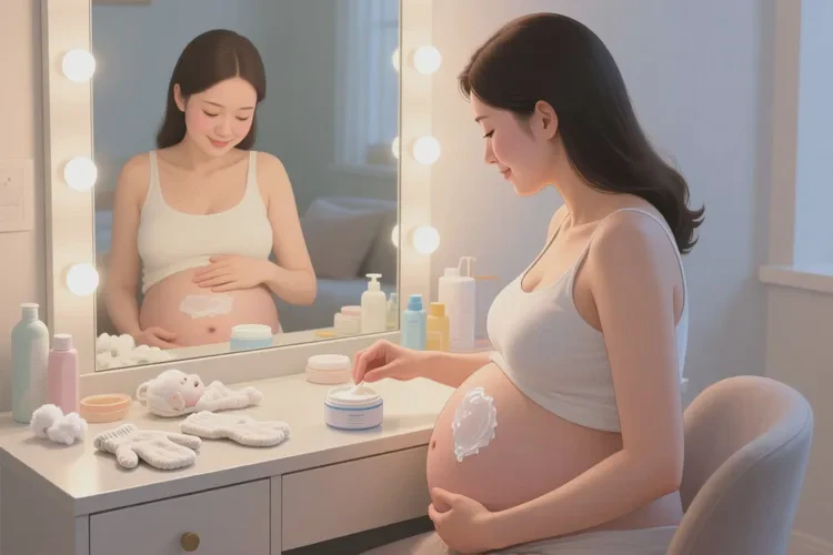 哺乳期媽媽肚子上出現(xiàn)濕疹能靠自己自愈嗎(圖2)