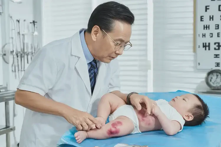 嬰兒大腿容易長(zhǎng)濕疹可以治好嗎(圖2)