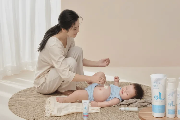 嬰兒肚子上長(zhǎng)濕疹可以治愈嗎(圖1)