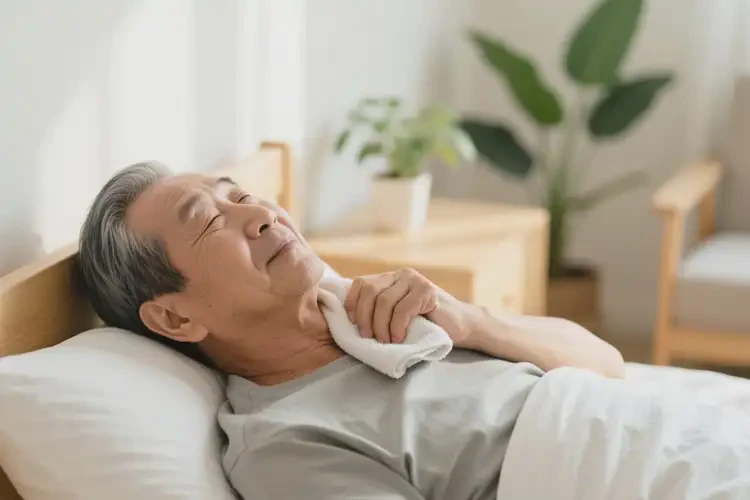 老年人脖子出現(xiàn)濕疹可以治好嗎(圖3)