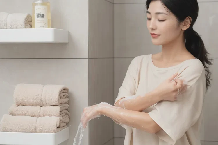 女人大腿出現(xiàn)濕疹能靠自己自愈嗎(圖2)