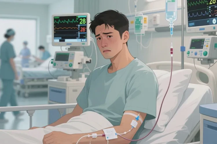 28歲晚餐血糖26.4是怎么回事(圖1)