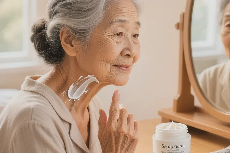 老人脖子上出現(xiàn)濕疹可以治愈嗎(圖1)