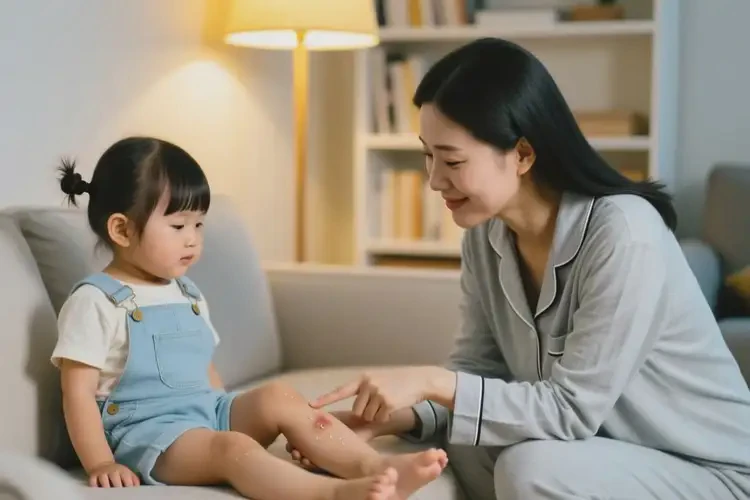 幼兒小腿長(zhǎng)濕疹可以治好嗎(圖3)