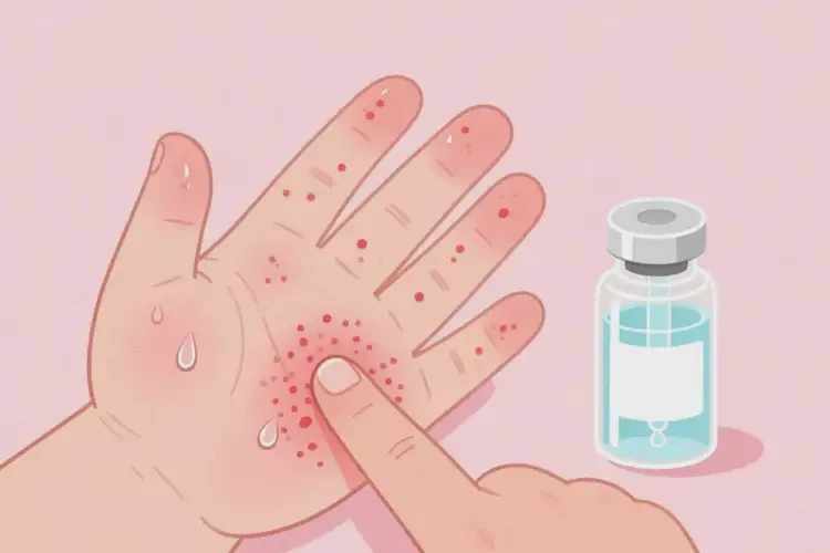 兒童手上出濕疹可以治好嗎(圖1)