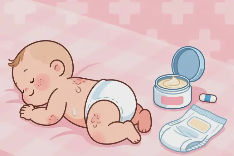 小兒屁股起濕疹可不可以根治(圖3)