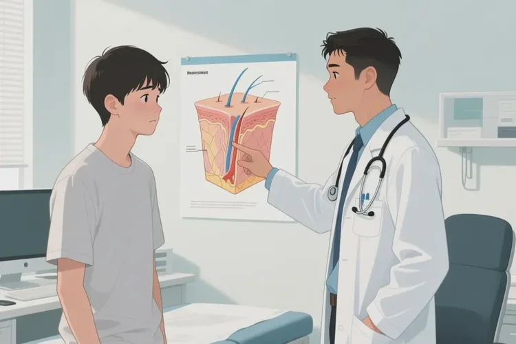 大學(xué)生大腿偶爾長濕疹能靠自己自愈嗎(圖4)