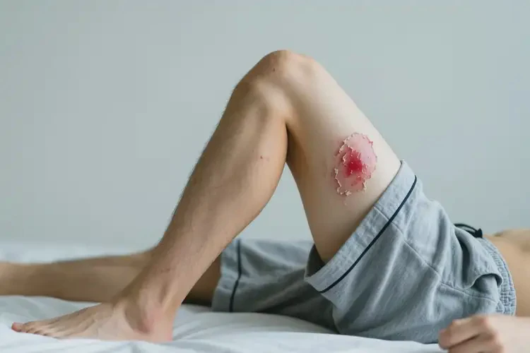 男生大腿上出濕疹可以治好嗎(圖2)