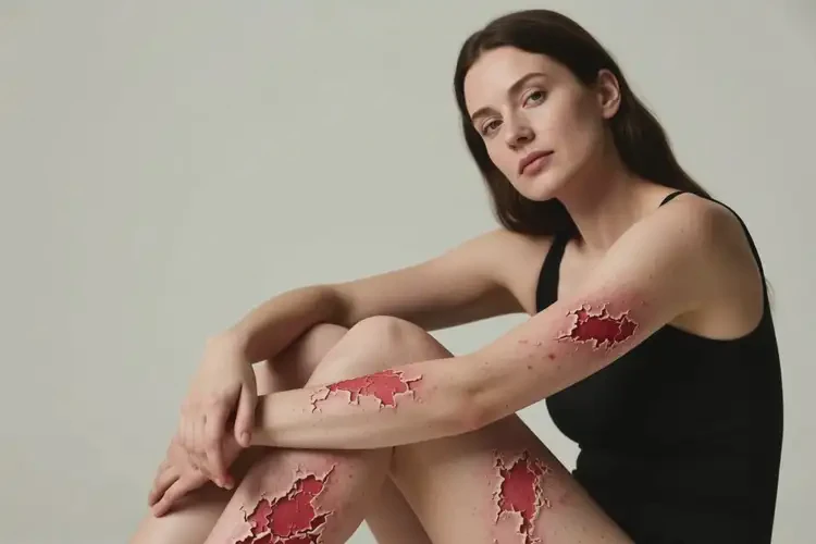 女人全身長濕疹可不可以根治(圖1)