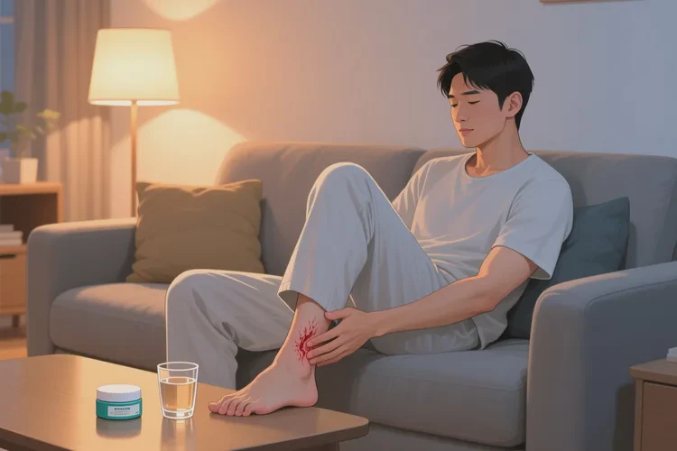 男人小腿容易長濕疹能靠自己自愈嗎(圖3)