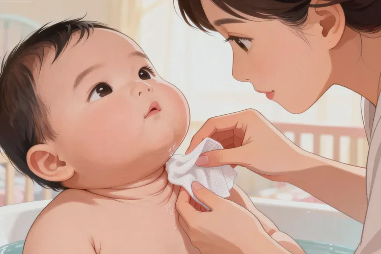 孩子脖子上偶爾起濕疹可以治愈嗎(圖2)