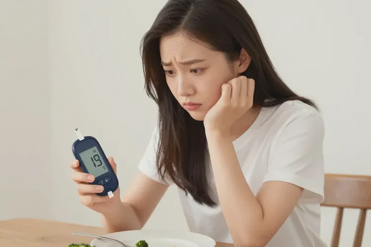 28歲晚餐血糖20.6是怎么回事(圖1)