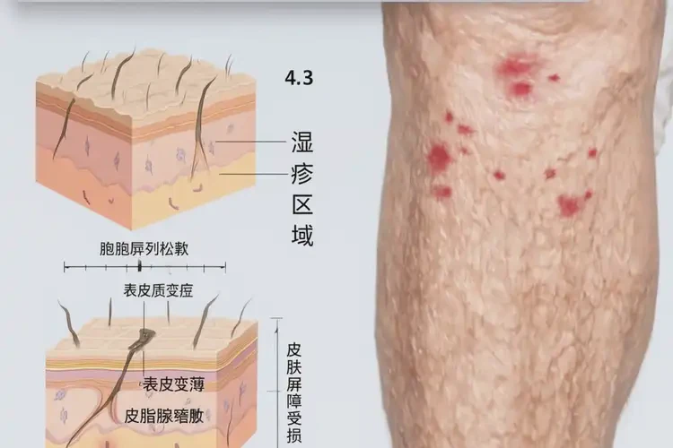 高齡老人小腿上容易起濕疹可不可以根治(圖4)