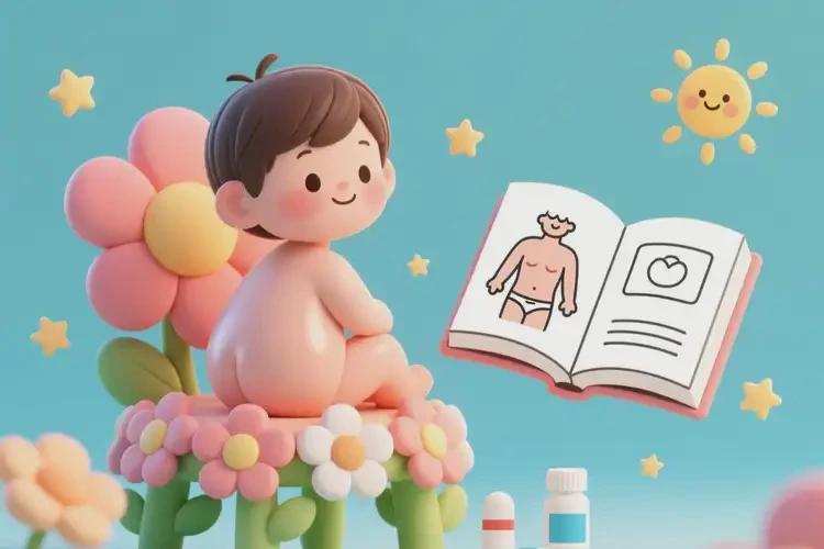 小孩屁股偶爾長濕疹可以治好嗎(圖2)