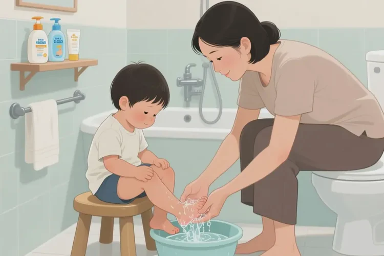 儿童脚上出现湿疹可以治愈吗(图4)