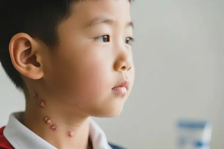小學(xué)生脖子上偶爾起濕疹可不可以根治(圖3)