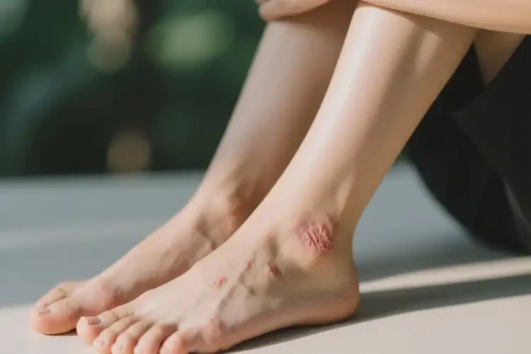 女人腳上經(jīng)常起濕疹可不可以根治(圖3)