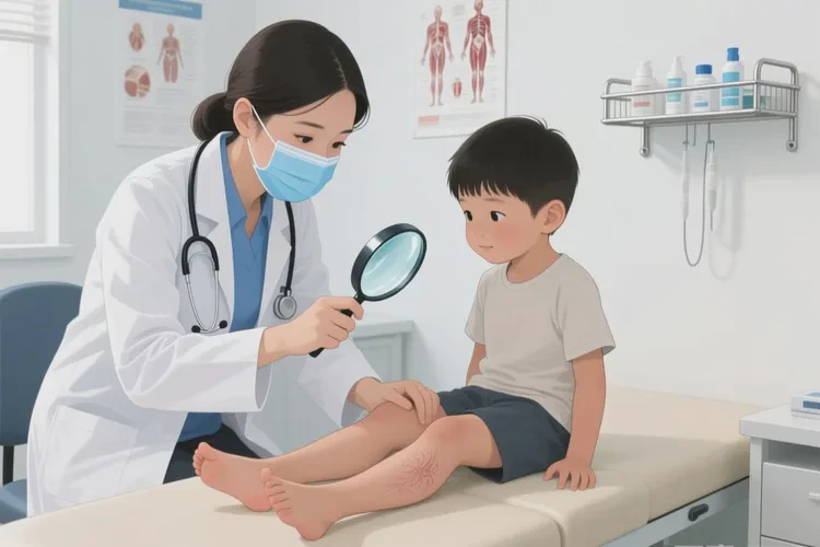 孩子大腿上長濕疹可以治愈嗎(圖3)