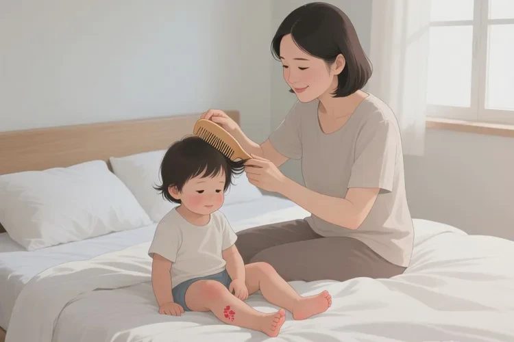 兒童小腿上有濕疹可以治愈嗎(圖2)