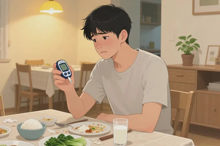 28歲晚餐血糖12點6是怎么回事(圖1)