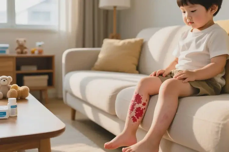 幼兒小腿上有濕疹可以治好嗎(圖4)