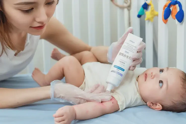 嬰兒小腿偶爾長濕疹可以治好嗎(圖2)