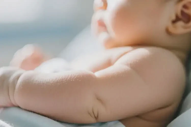 寶寶手臂偶爾長濕疹可以治好嗎(圖1)