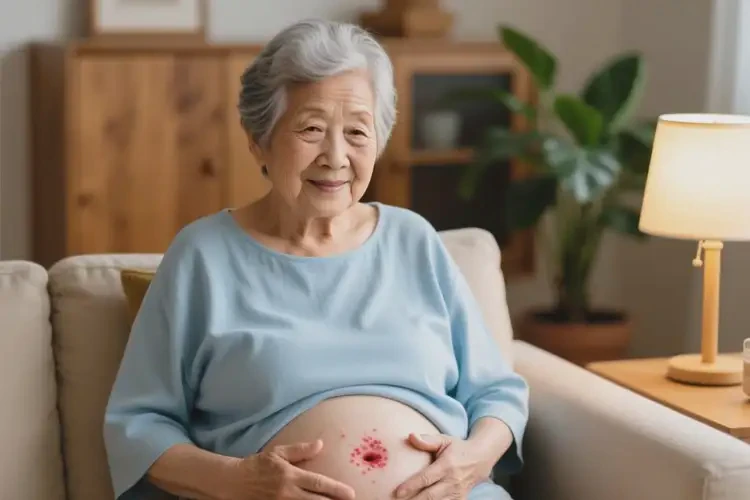 老年人肚子偶爾長濕疹可以治好嗎(圖4)