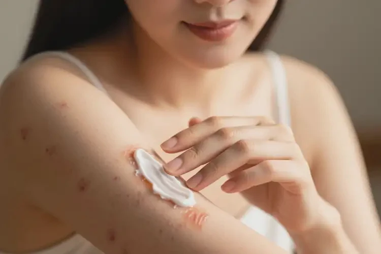 女性手臂上起濕疹可以治好嗎(圖3)