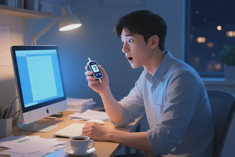 27歲晚上血糖16點(diǎn)6是怎么回事(圖1)