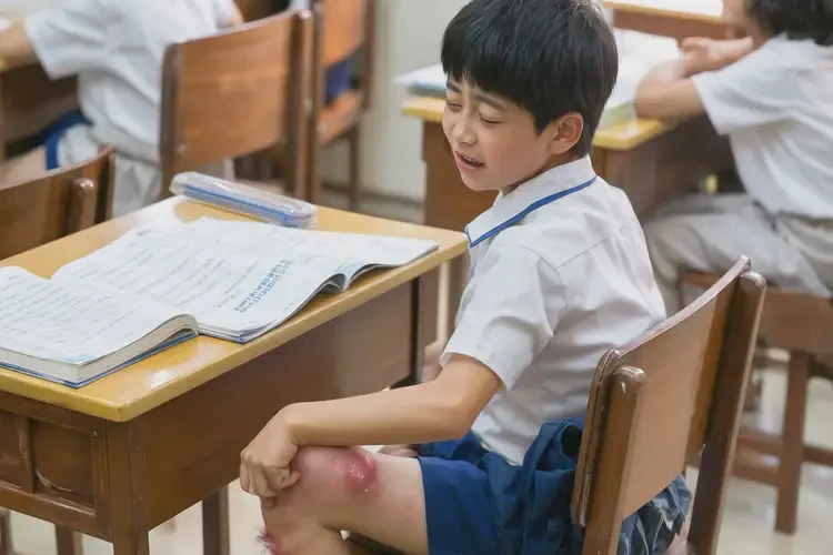 小學(xué)生屁股容易起濕疹不管它會自己自愈嗎(圖4)