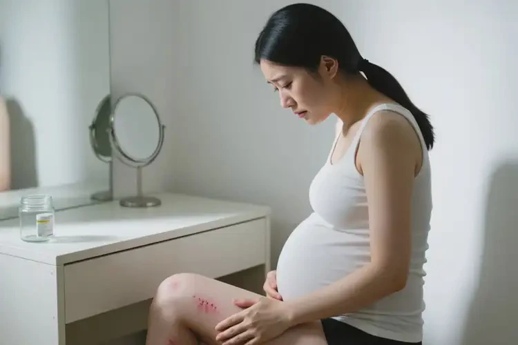 產(chǎn)婦大腿偶爾長濕疹可以治好嗎(圖1)