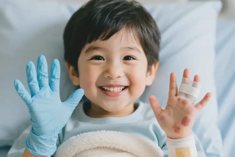 小孩手上經(jīng)常長(zhǎng)濕疹可以治好嗎(圖2)