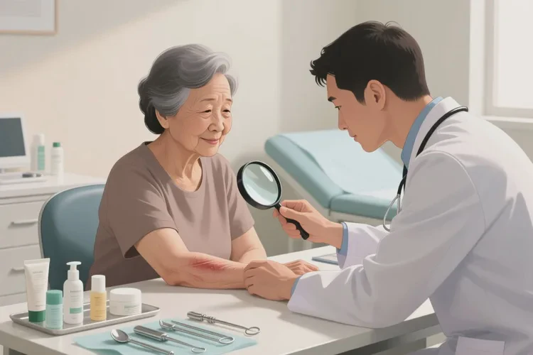 老年人全身起湿疹能靠自己自愈吗(图4)