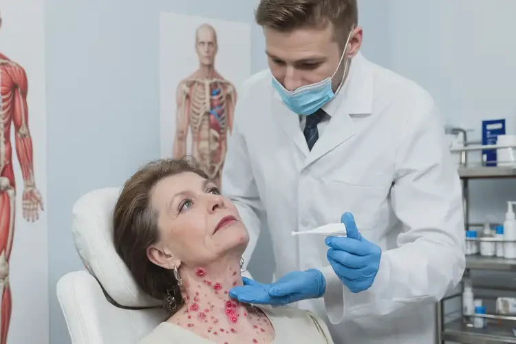 女生脖子偶爾長(zhǎng)濕疹可以治好嗎(圖3)